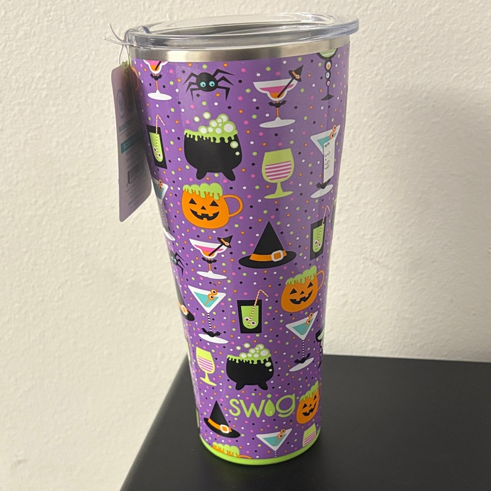 Swig Life Halloween Cocktail Tumbler - Purple